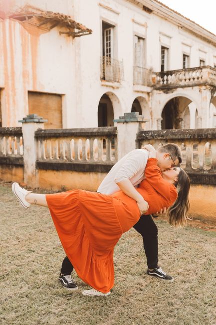 Nosso Ensaio Save The Date no nosso local de casamento 🤍 3