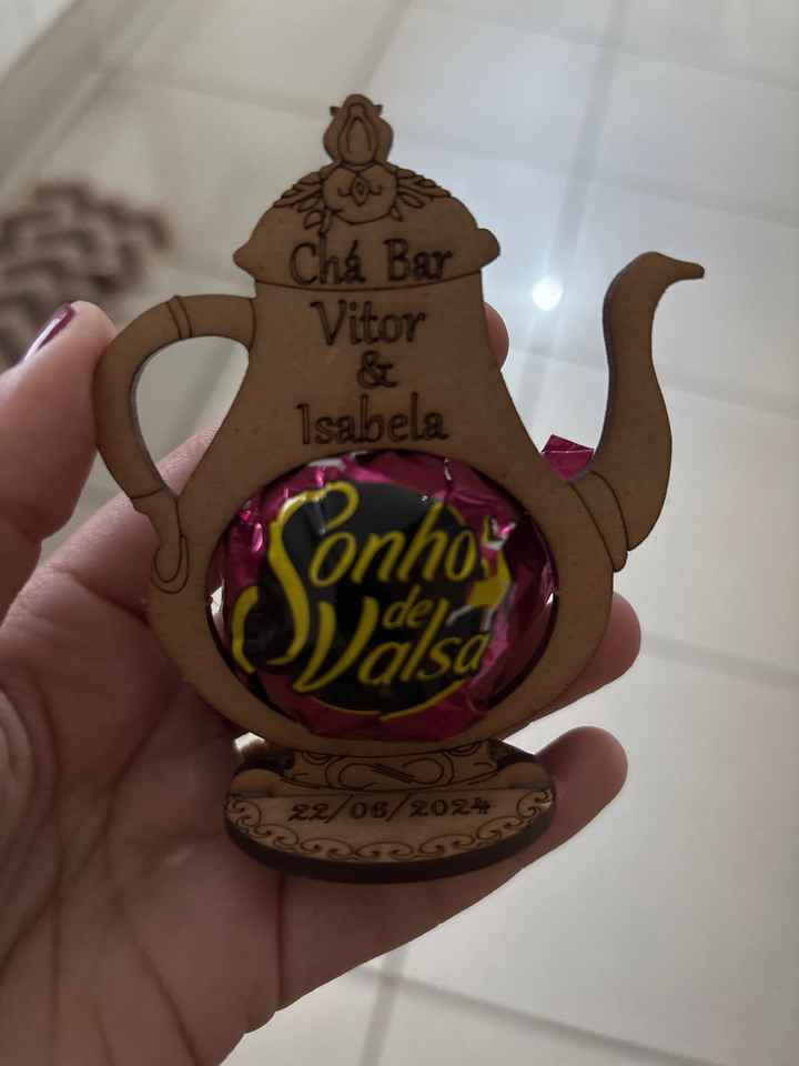 Chá de panela : - 1