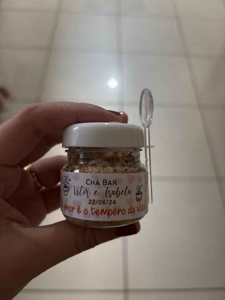Chá de panela : - 2