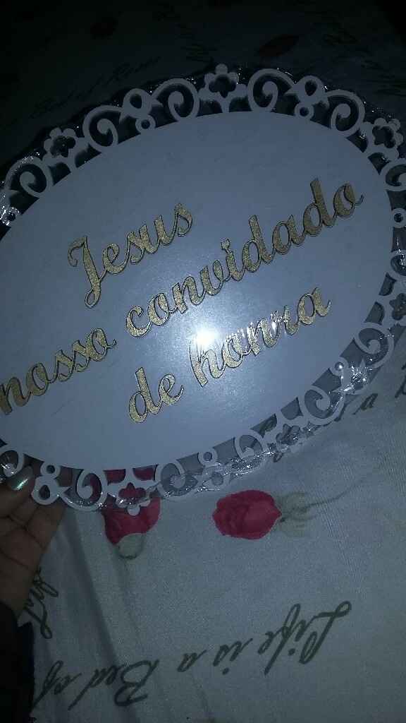 Minha plaquinha! amamos - 2