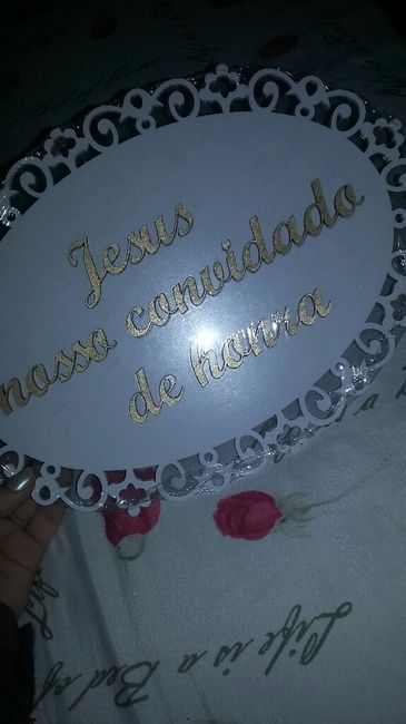 Minha plaquinha! amamos - 2
