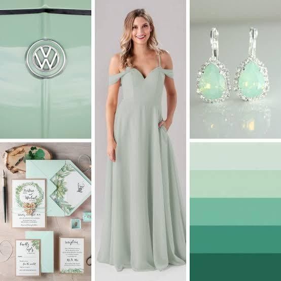 Madrinhas de Neo Mint - Verde Menta 2