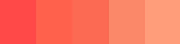 paleta de cores