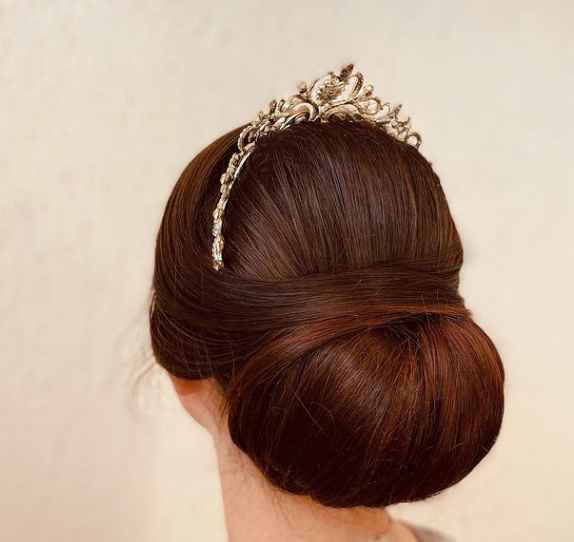 Vestido e penteado - 1