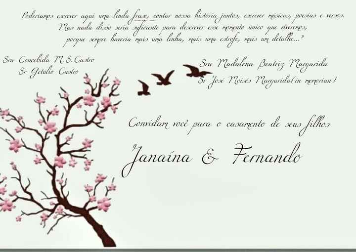 Meu convite - 1