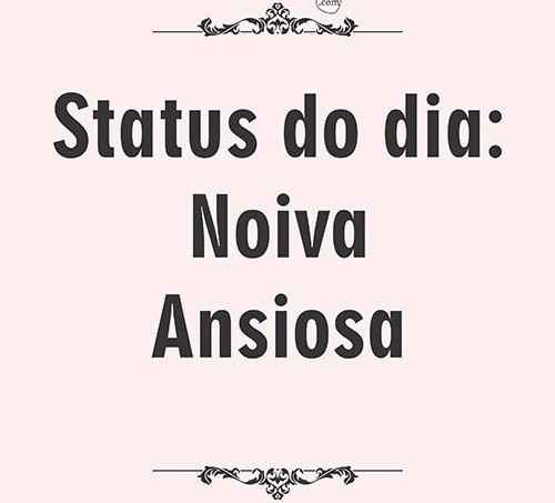 meu atual status !!!