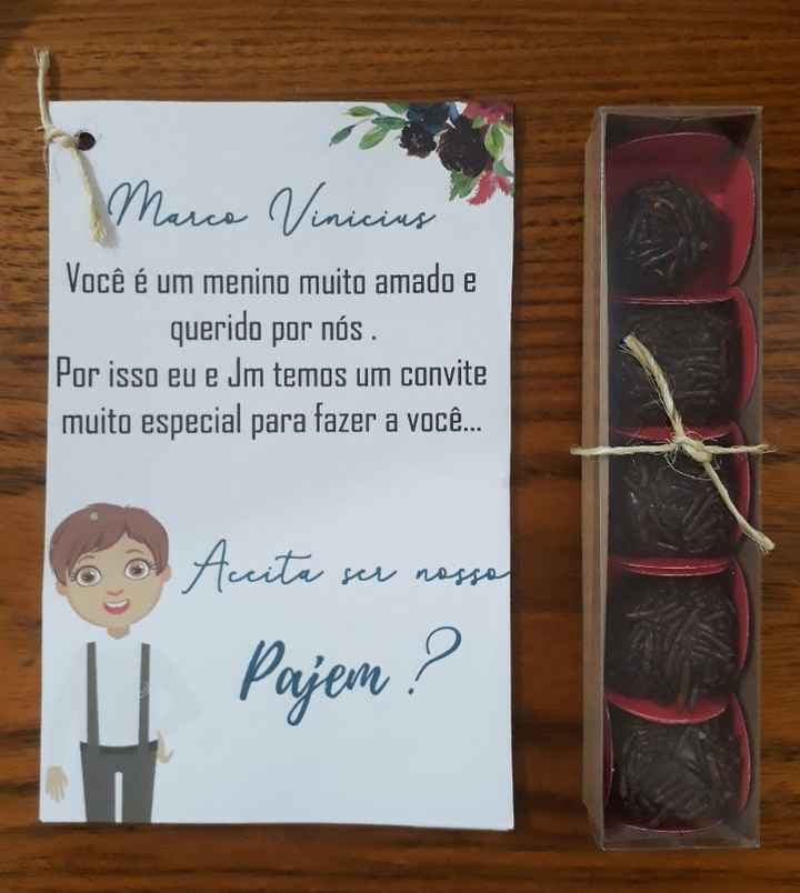 Convite dama e pajem - 2