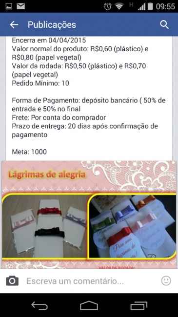 Lágrimas de alegria - 1