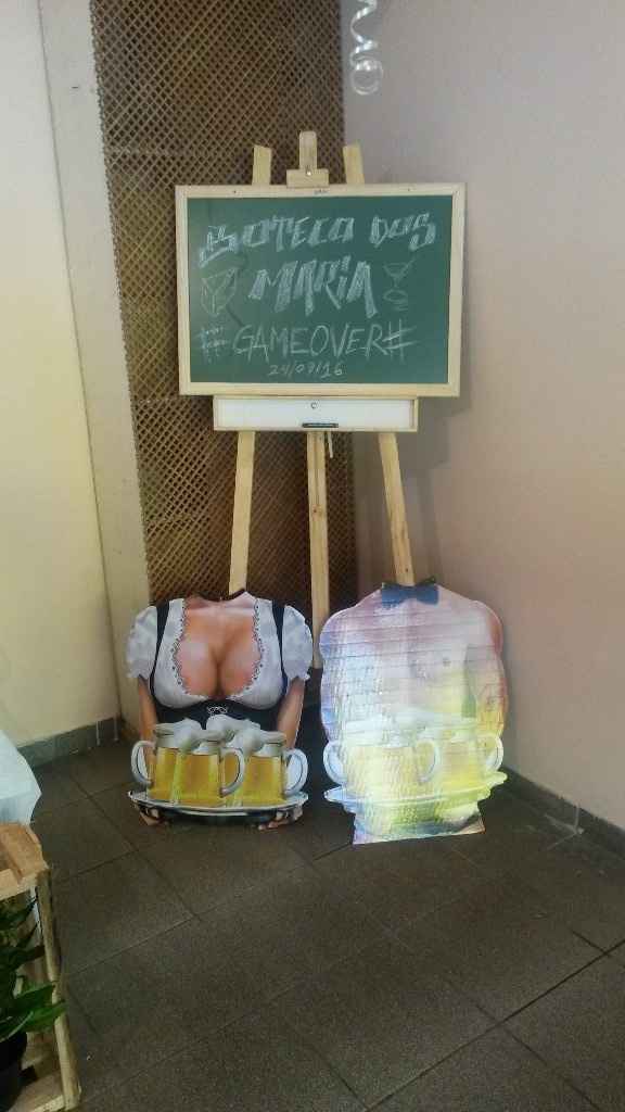 Lousa comprada pela minha irmã e escrita pelo noivo!!!