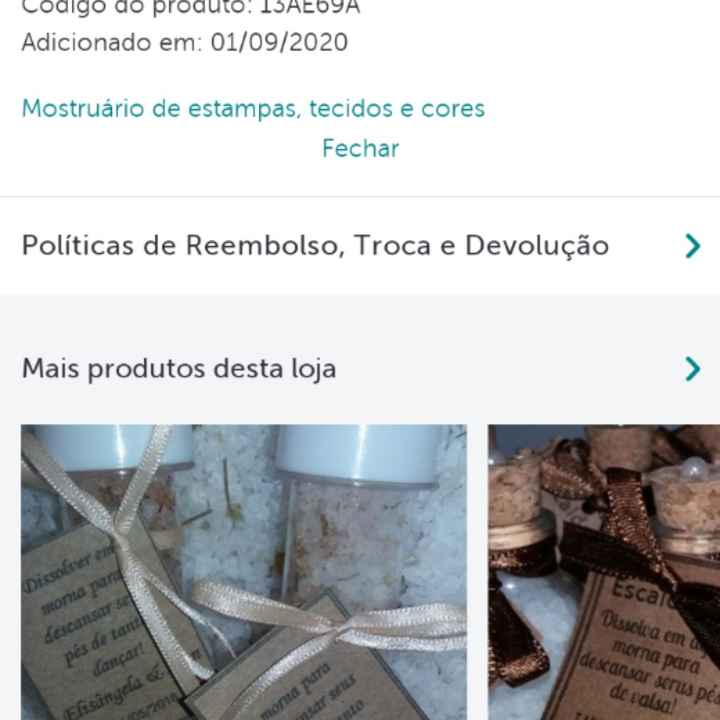 Lembrancinha pais dos noivos - 3