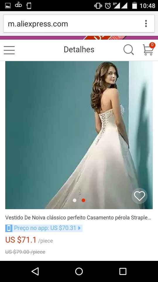 Vestido aliexpress - 1