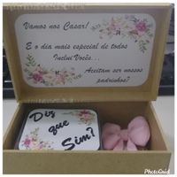 Convite padrinhos diy - 2