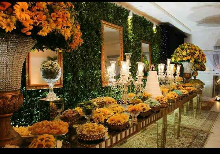 Decoração com murta - 1