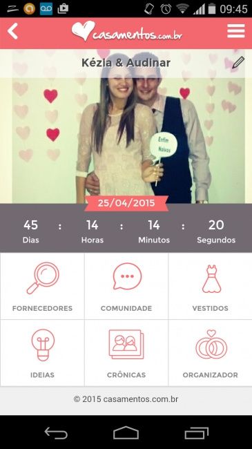 Faltam quantos dias para o seu casamento??? - 1