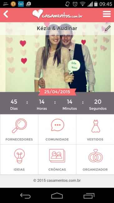 Faltam quantos dias para o seu casamento??? - 1