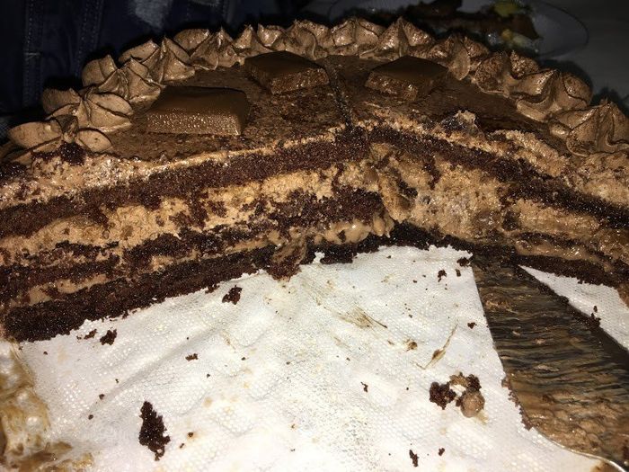 Bolo de Diamante Negro