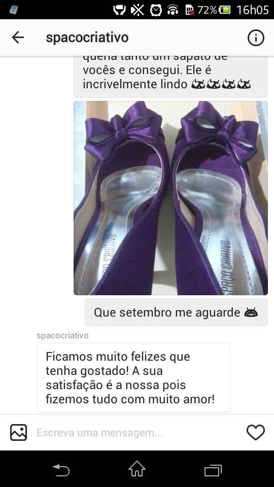 Meu sapato do grande dia chegou - 4
