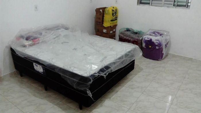 Nossa cama chegou - 2
