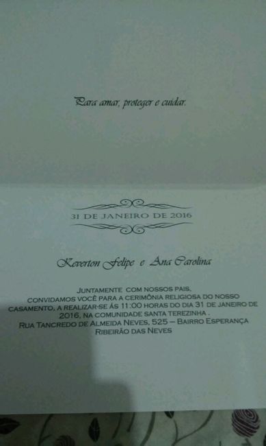 Alguém fez os próprios convites? - 2