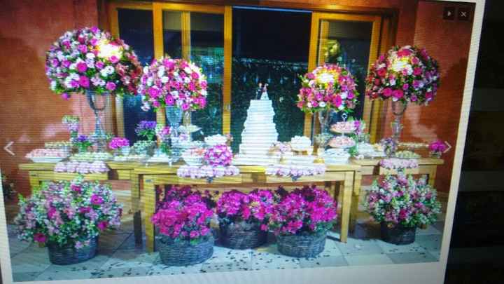 Decoração com rosa - 2