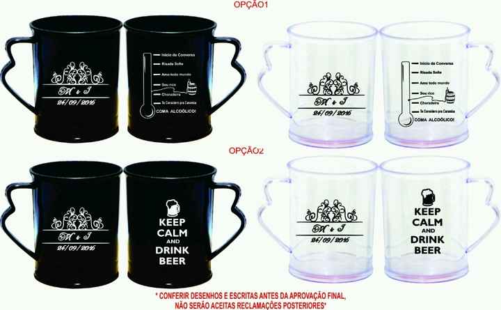 Caneca acrílica - qual escolher - 1