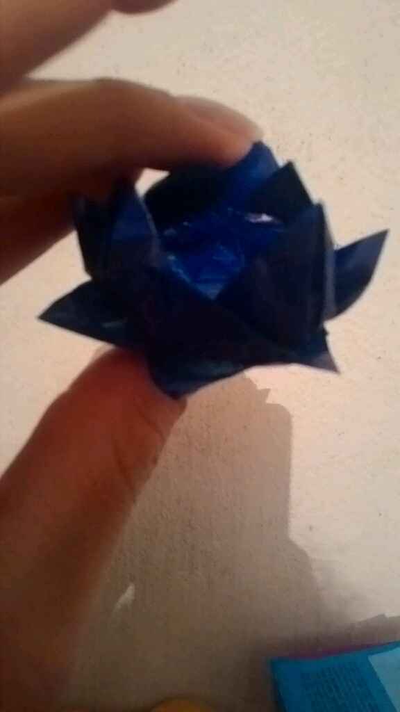 Forminhas para doces - diy, flor de lótus em origami - 1