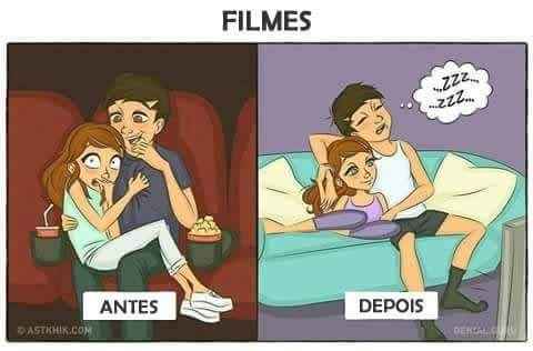 Antes x depois de um relacionamento ?? - 1