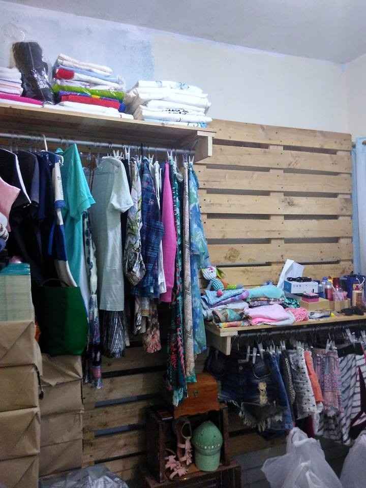 Móveis feitos com paletes