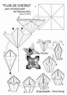 Flor origami