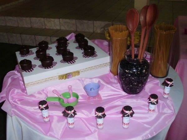 Decoração mesa doces