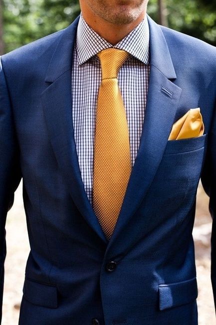 Paleta azul escuro e amarelo