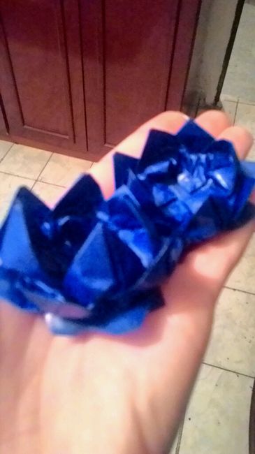 Forminhas para doces - diy, flor de lótus em origami - 2