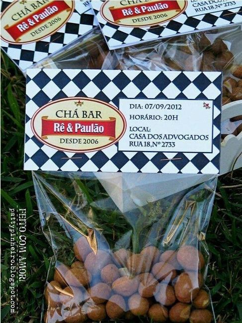 Convite chá bar