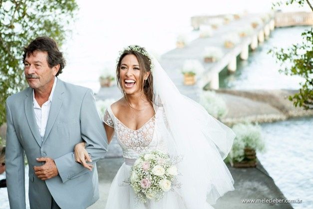 Casamento da atriz Gisele Itié