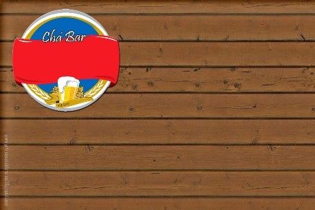 Artes para chá bar