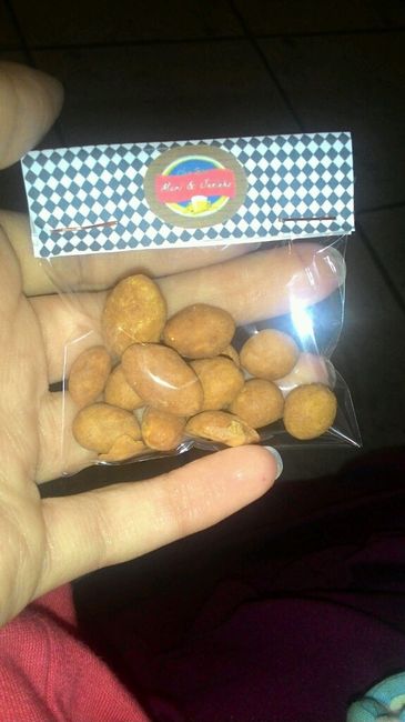 Produção dos meus convites de chá bar - 2