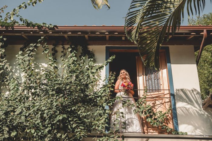 Foto da casa da noiva