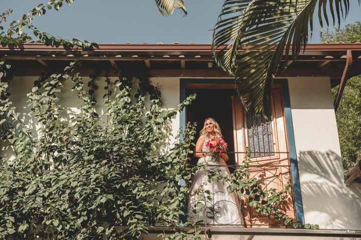 Foto da casa da noiva