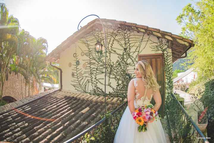 Foto da casa da noiva