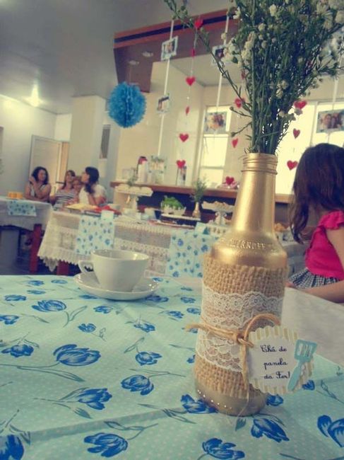 Para decorar a mesa