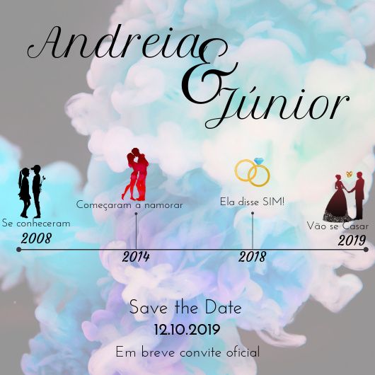 Save the Date #Andrei&Júnior