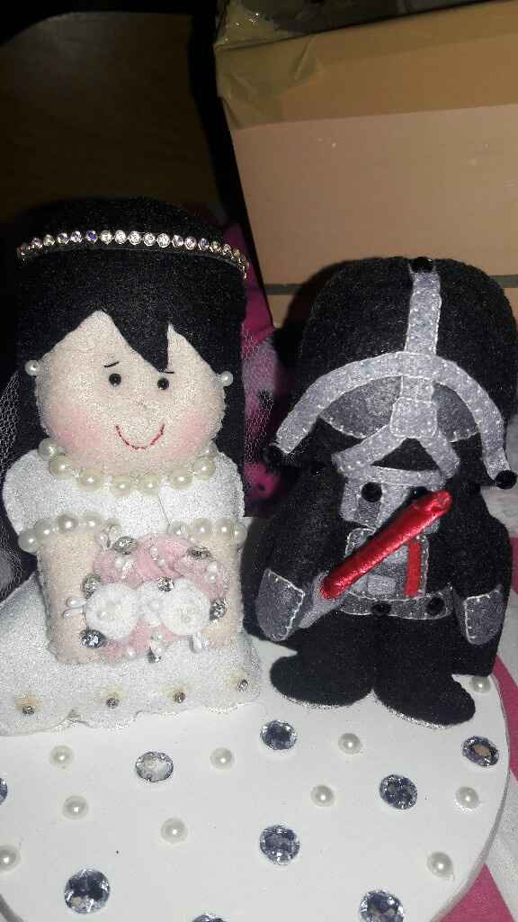 Topo de bolo - star wars - 2