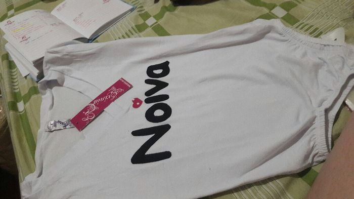 Blusa personalizada pro chá de panela #ajuda - 1