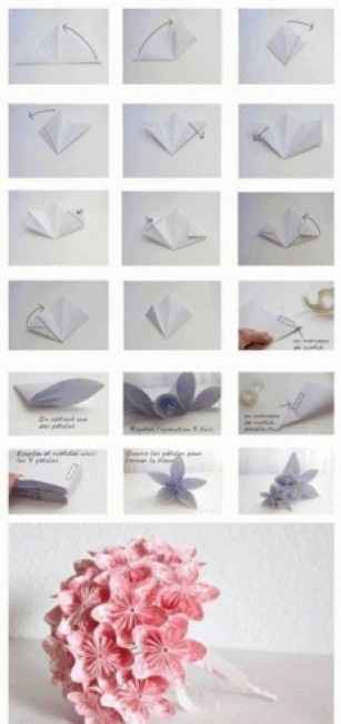 Flor de origami