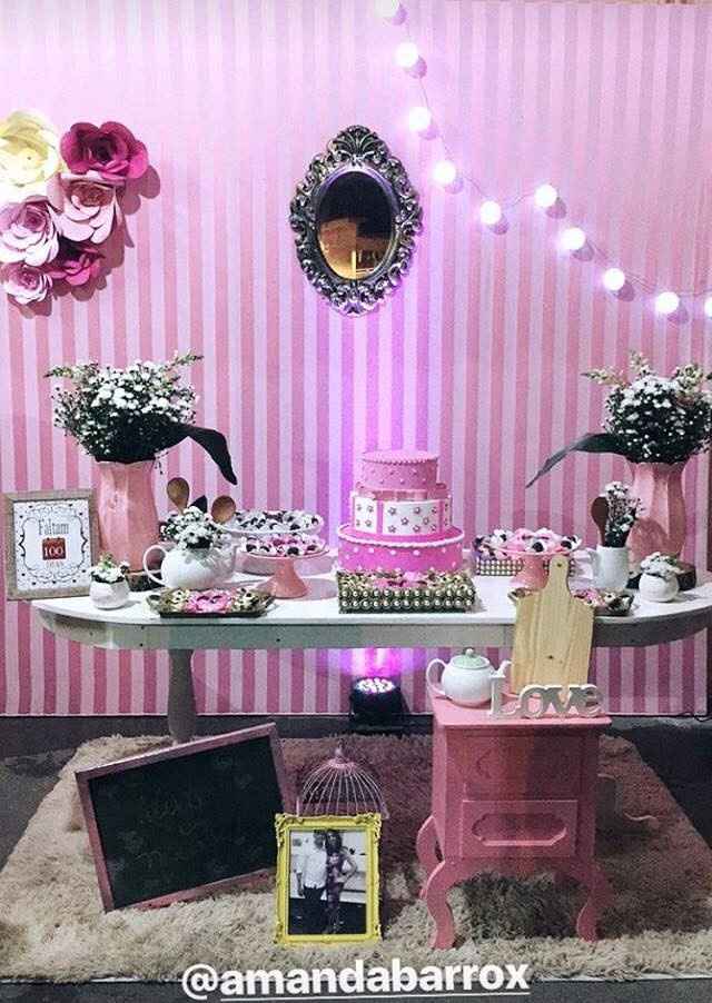 A decoração