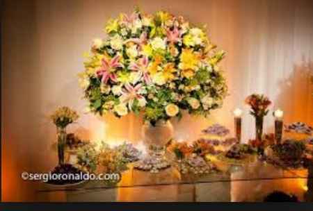 Decoração x cor das madrinhas - 2