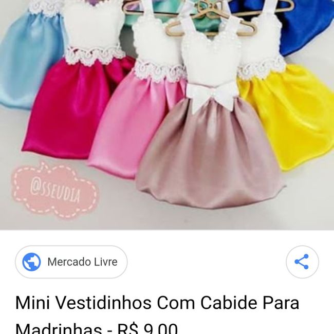 Vestidos das madrinha e dama 1