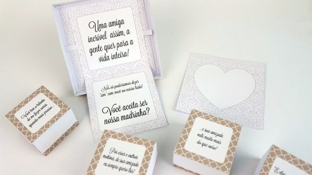 Lembrancinha Padrinhos