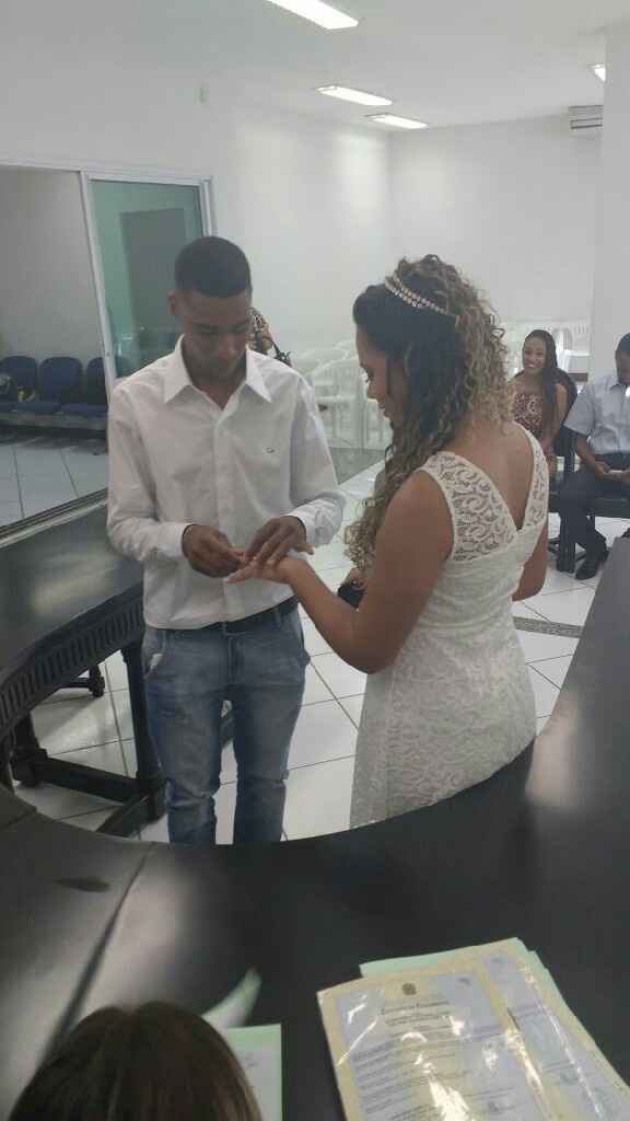 Meu casamento no civil 😍 - 1