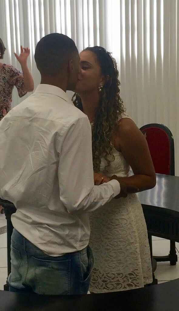 Meu casamento no civil 😍 - 3